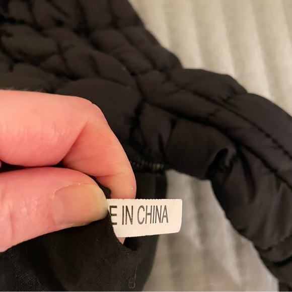 Quilted Pleated Plaid Shoulder Bag with Zipper - Picture 7 of 8